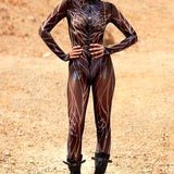 Oilslick Mesh Costume