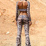 Mind Games BnW Slit Weave Top