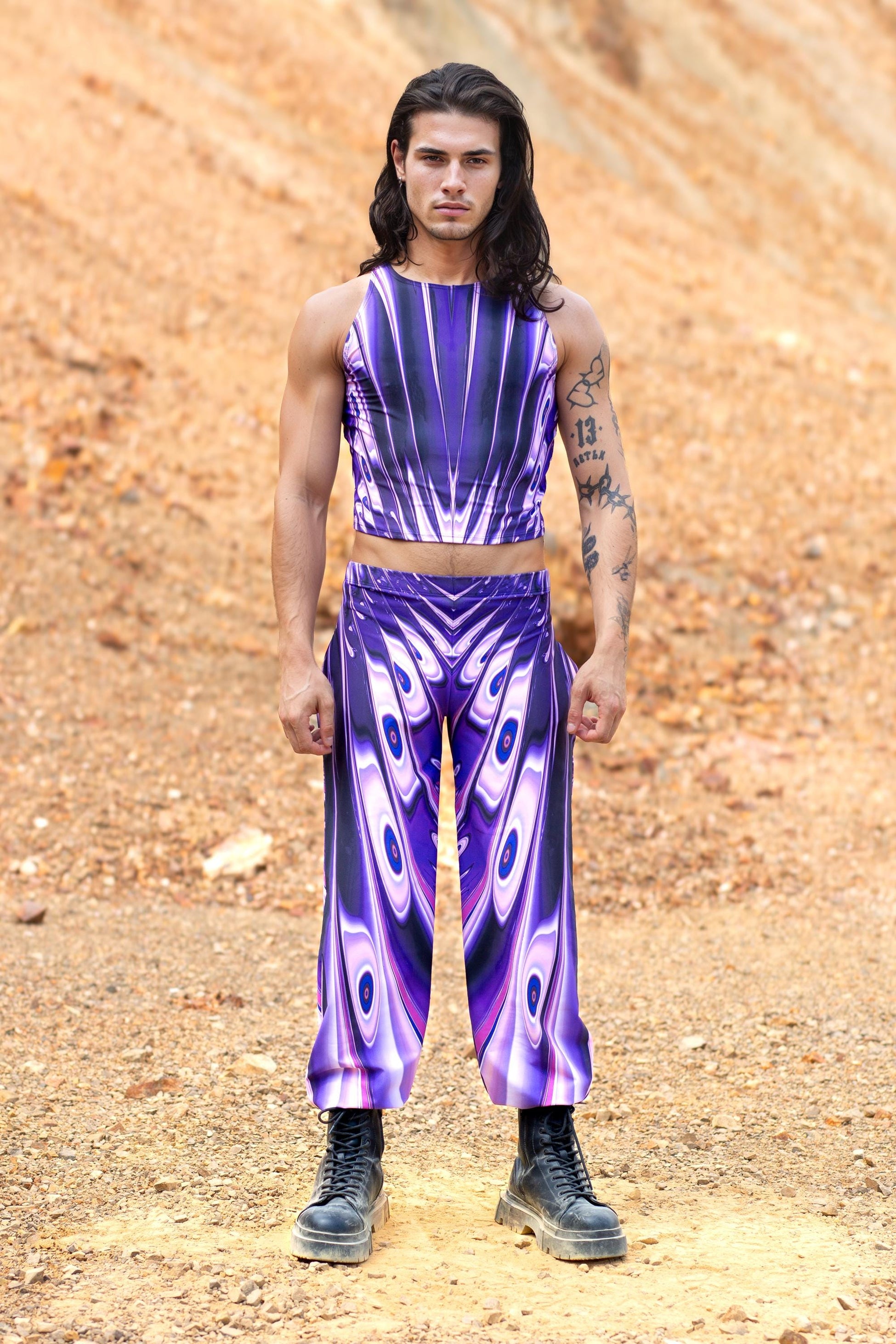 Zapped Male Halter Top 1