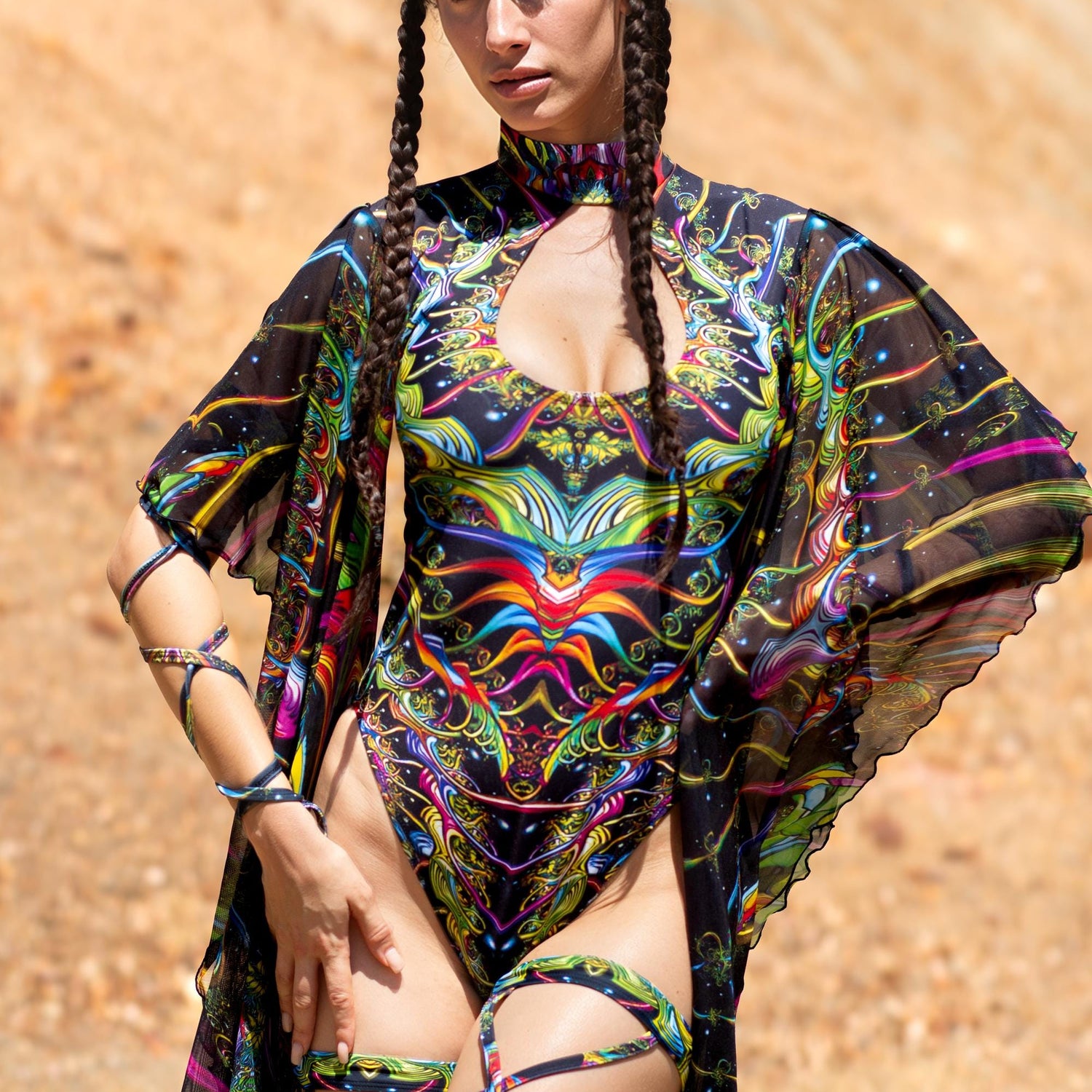 Dark Tendencies Angel Bodysuit