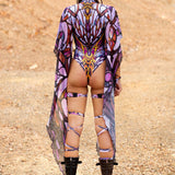 Ironwhisper Rose Angel Bodysuit