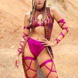 Desert Viper Ring Bralette Top