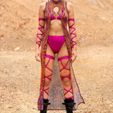 Desert Viper Ring Bralette Top