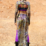 Luxe Haze Ring Bralette Top