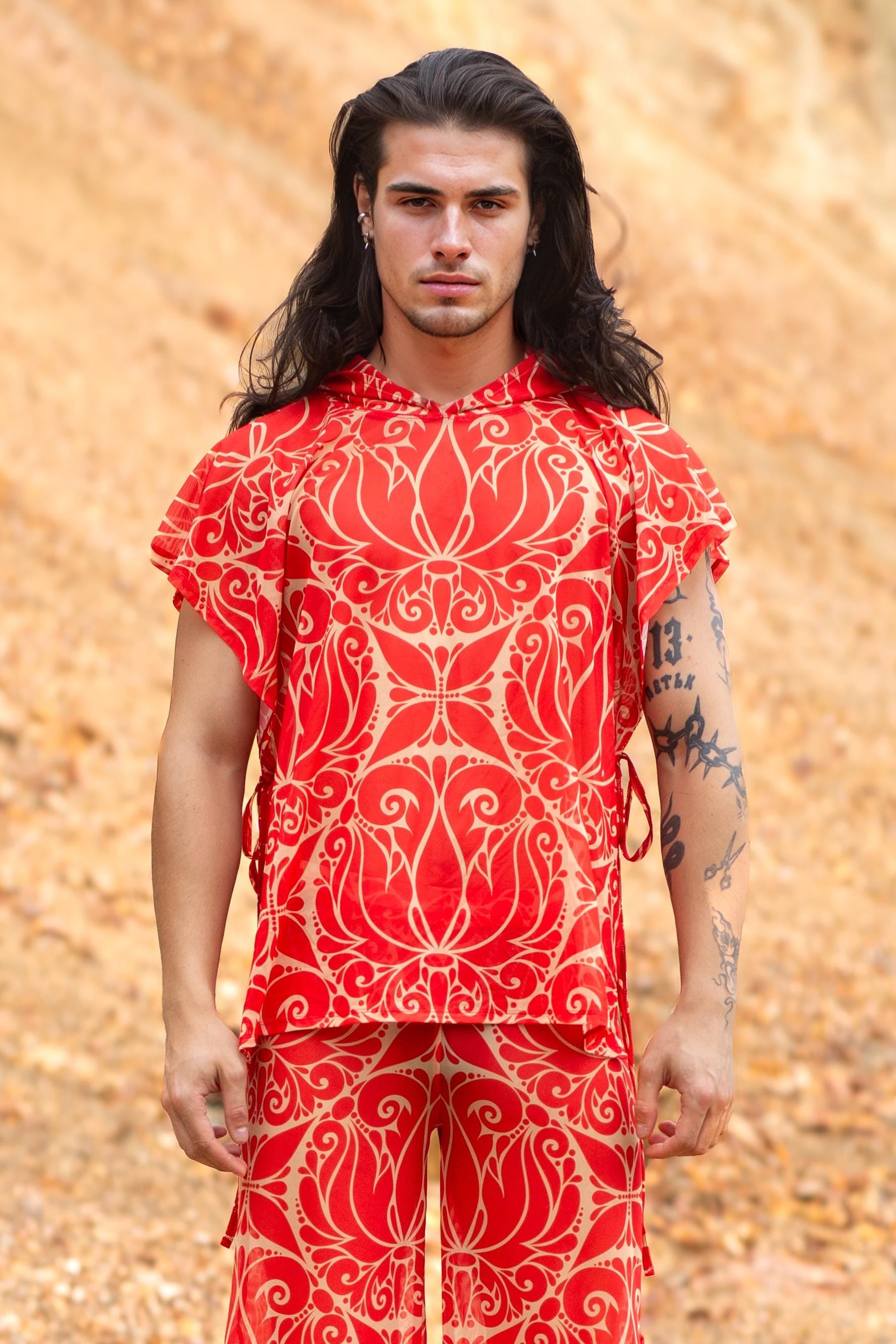 Dreamless Crimson Male Hooded Split Set 1