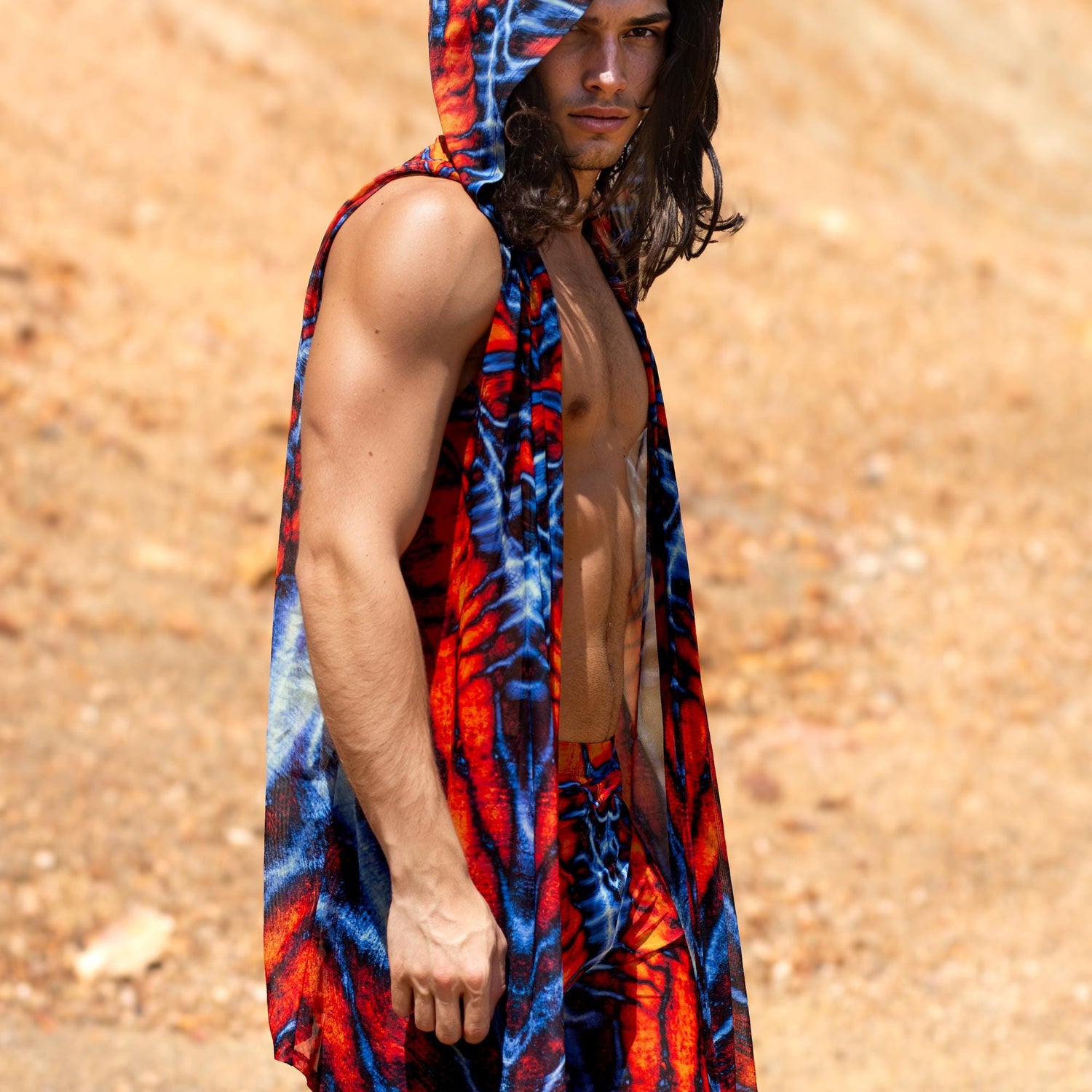 Magnium Blaze Mesh Male Vest Set