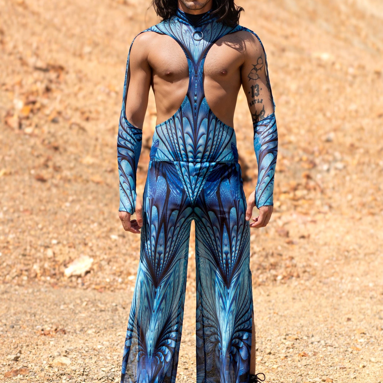 Desert Spirit	Male Cutout Top Blue
