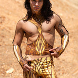 Solidus Gold Male Cutout Top