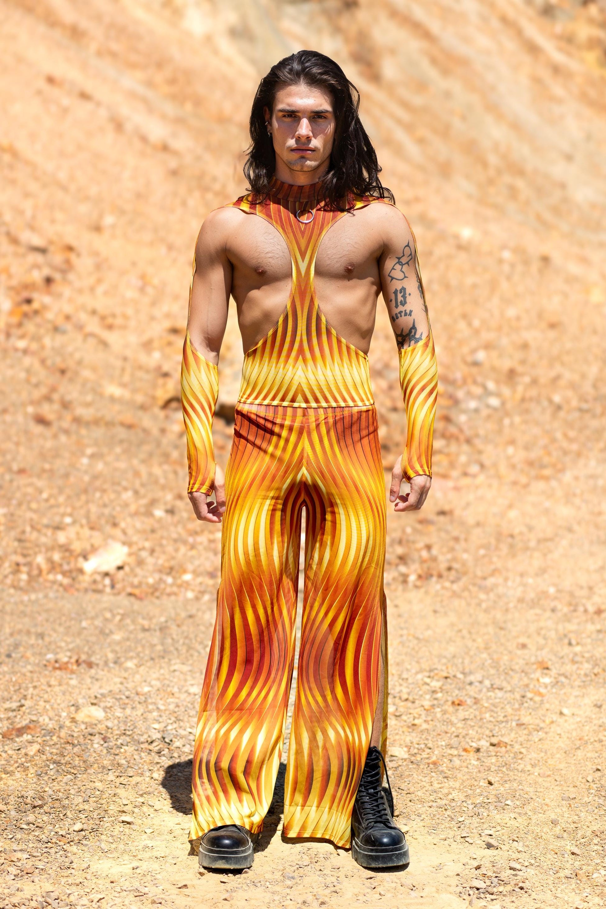 Desert Gold Male Cutout Top 2