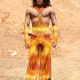 Desert Gold Male Cutout Top Set