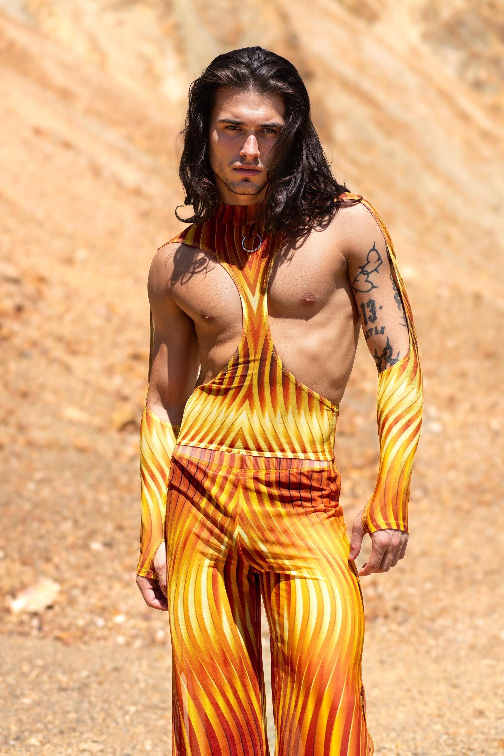 Desert Gold Male Cutout Top 1