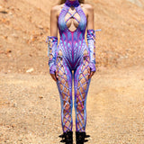 Desert Glow Criss-Cross Jumpsuit Set