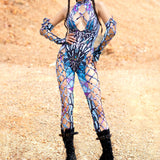 Ironwhisper Criss-Cross Jumpsuit Set