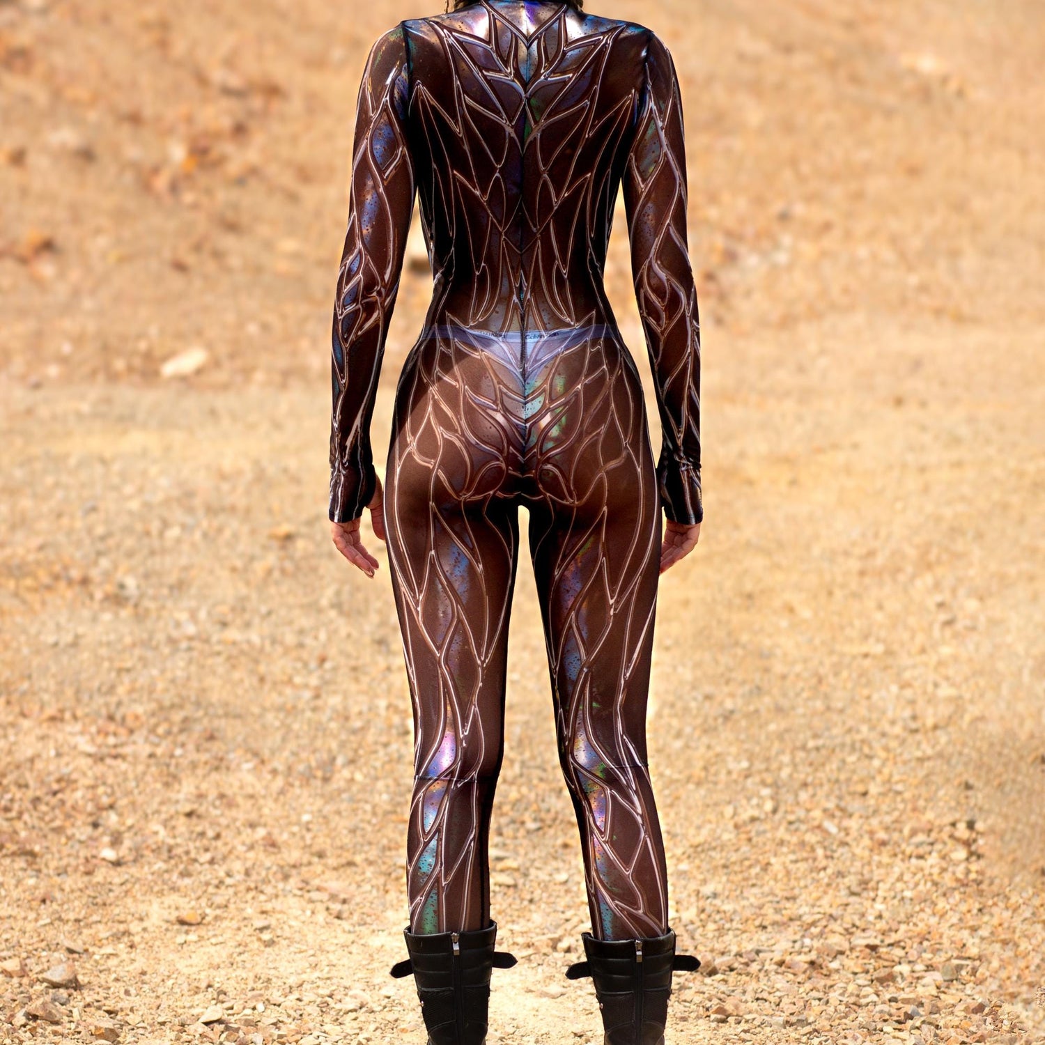 Oilslick Mesh Costume Festival