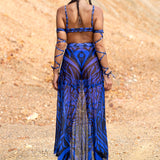 Mythera Open Skirt Set