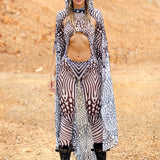Lucidity Mesh Jumpsuit Set