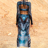 Illusionism High Waist Bikini