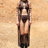 Dreamless Dark High Waist Bikini