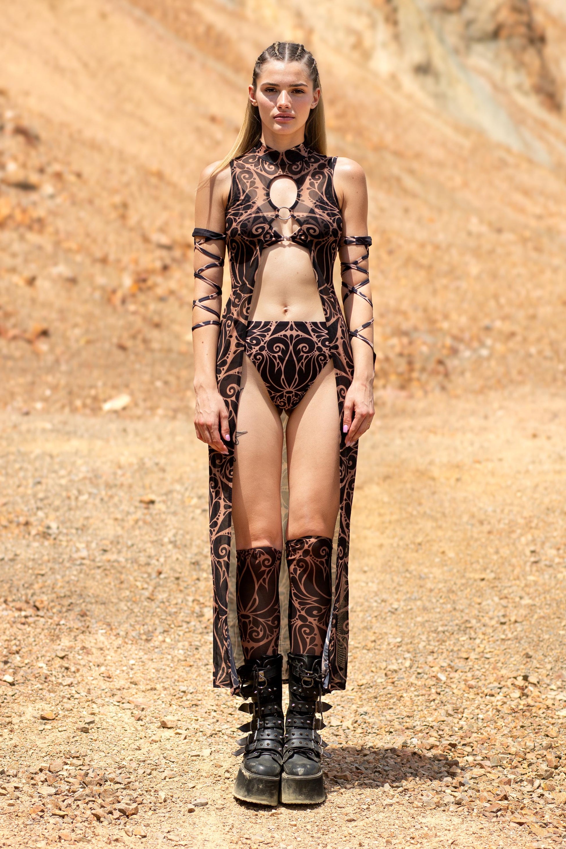 Dreamless Dark High Waist Bikini 2
