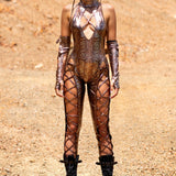 Viper Criss-Cross Jumpsuit Set