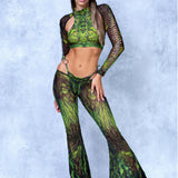 Sound of Wilderness Mesh Low Rise Pants