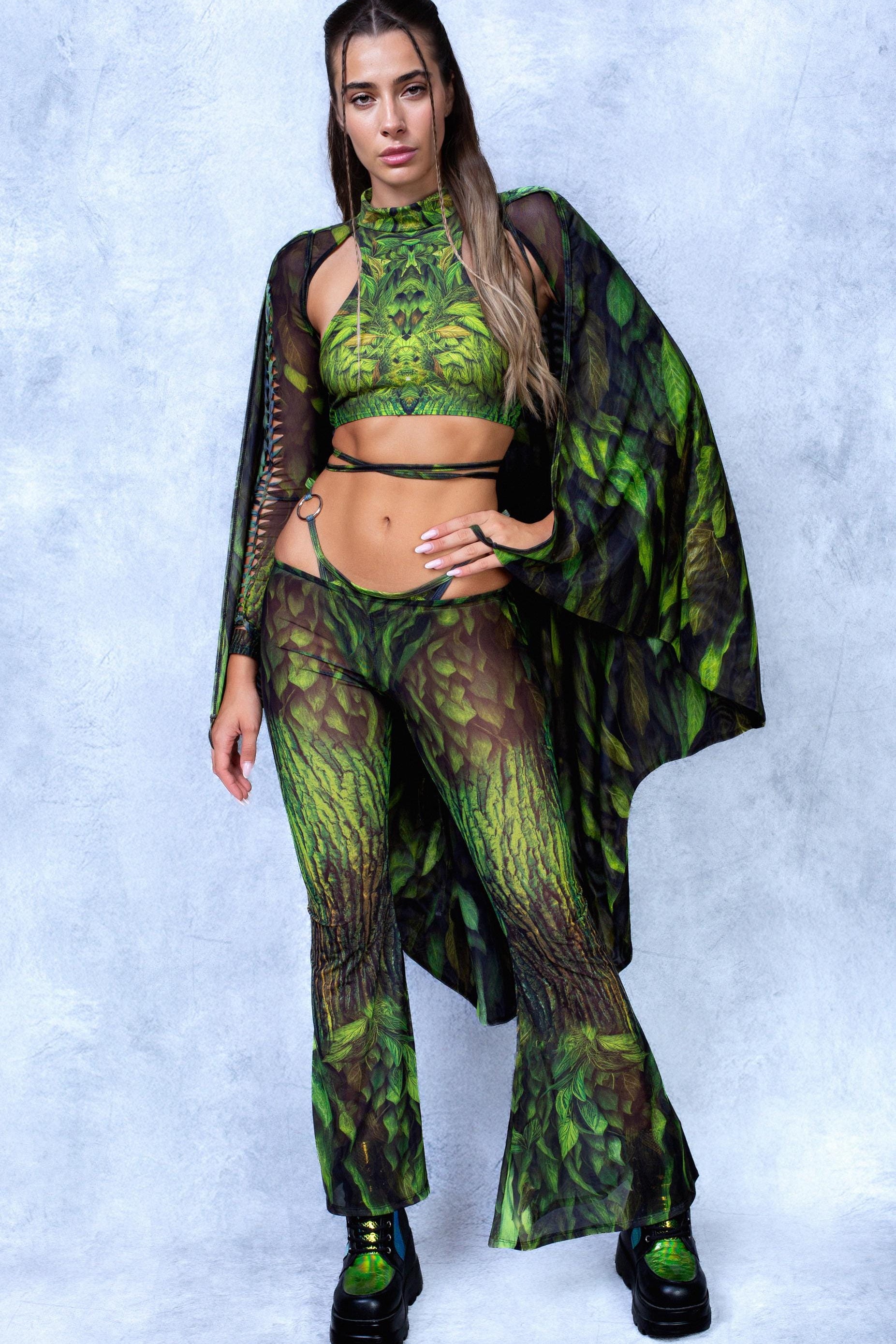 Sound of Wilderness Slit Weave Top 2