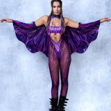 Soaring Alchemy Pink Mesh Wings