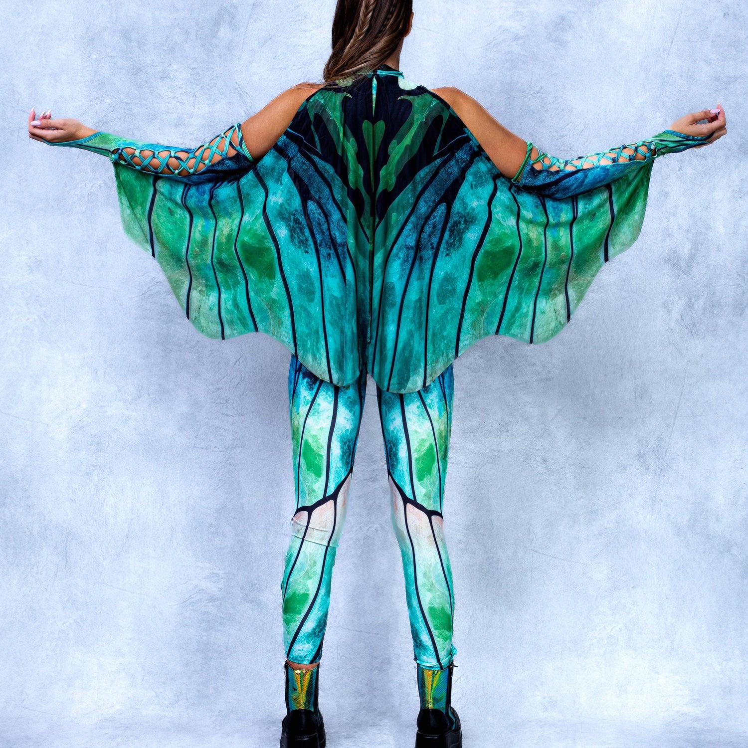 Luna Glide Fairy Criss-Cross Jumpsuit Performance