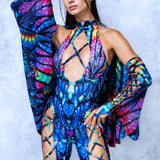 Fairy Open Mind Criss-Cross Jumpsuit