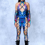 Fairy Open Mind Criss-Cross Jumpsuit