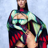 Truth Seeker Open-Heart Leotard