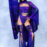 Celestia Amethyst Fairy Open-Heart Leotard