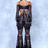 Soul Malediction Witch Choker Bellsleeve Set