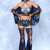 Heartstone Mesh Micro Skirt