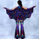 Chrome Delight Fairy Corset Winged Set