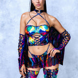 Chrome Delight Corset Top