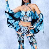 Swallowtail Sail Fairy Corset Winged Set