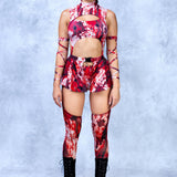 Karrie Chaps Leotard Wraps Set