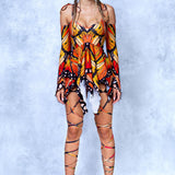 Autumn Butterfly Pixie Dress