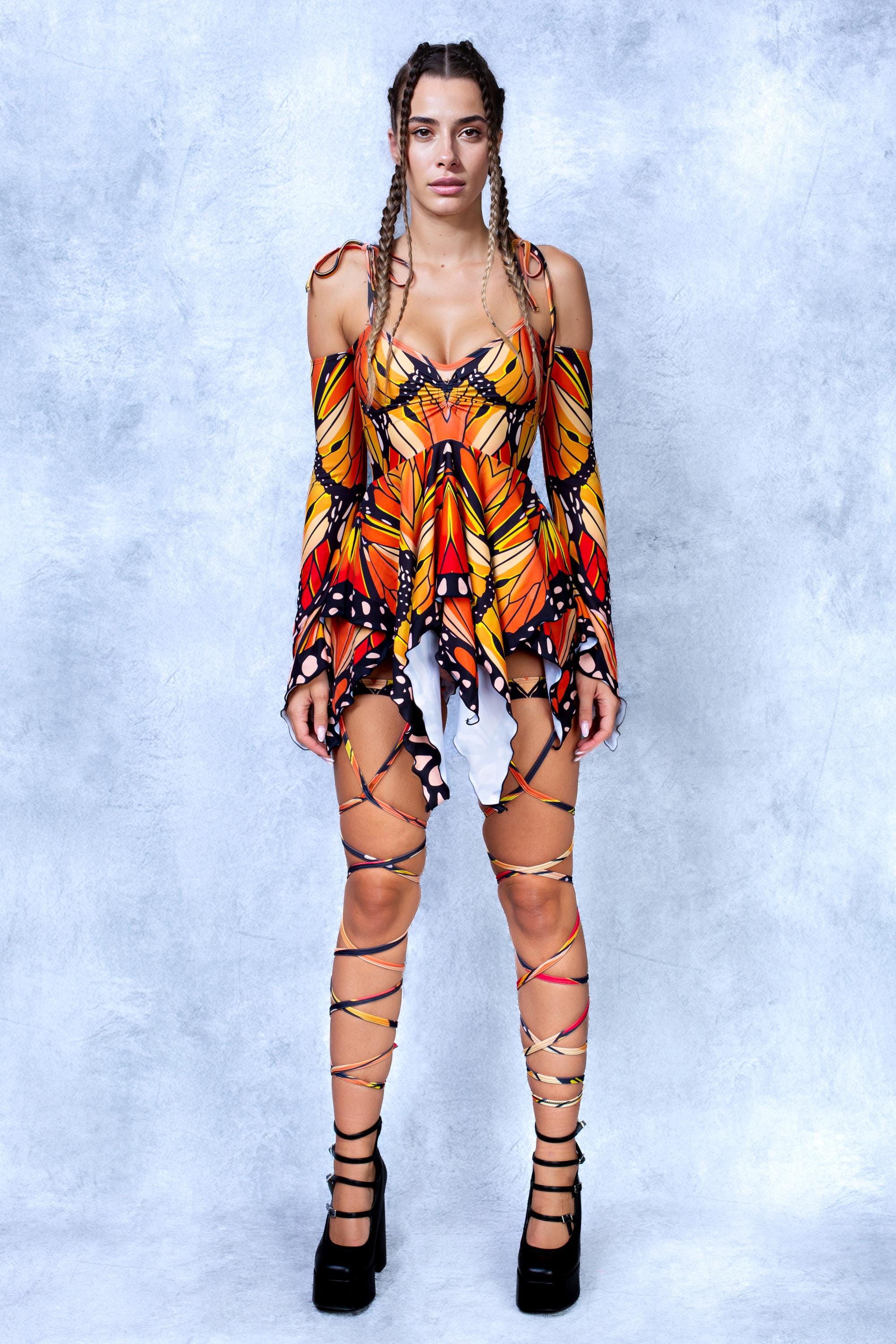 Autumn Butterfly Pixie Dress 2