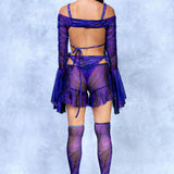 Celestia Amethyst Fairy Butterfly Mesh Set