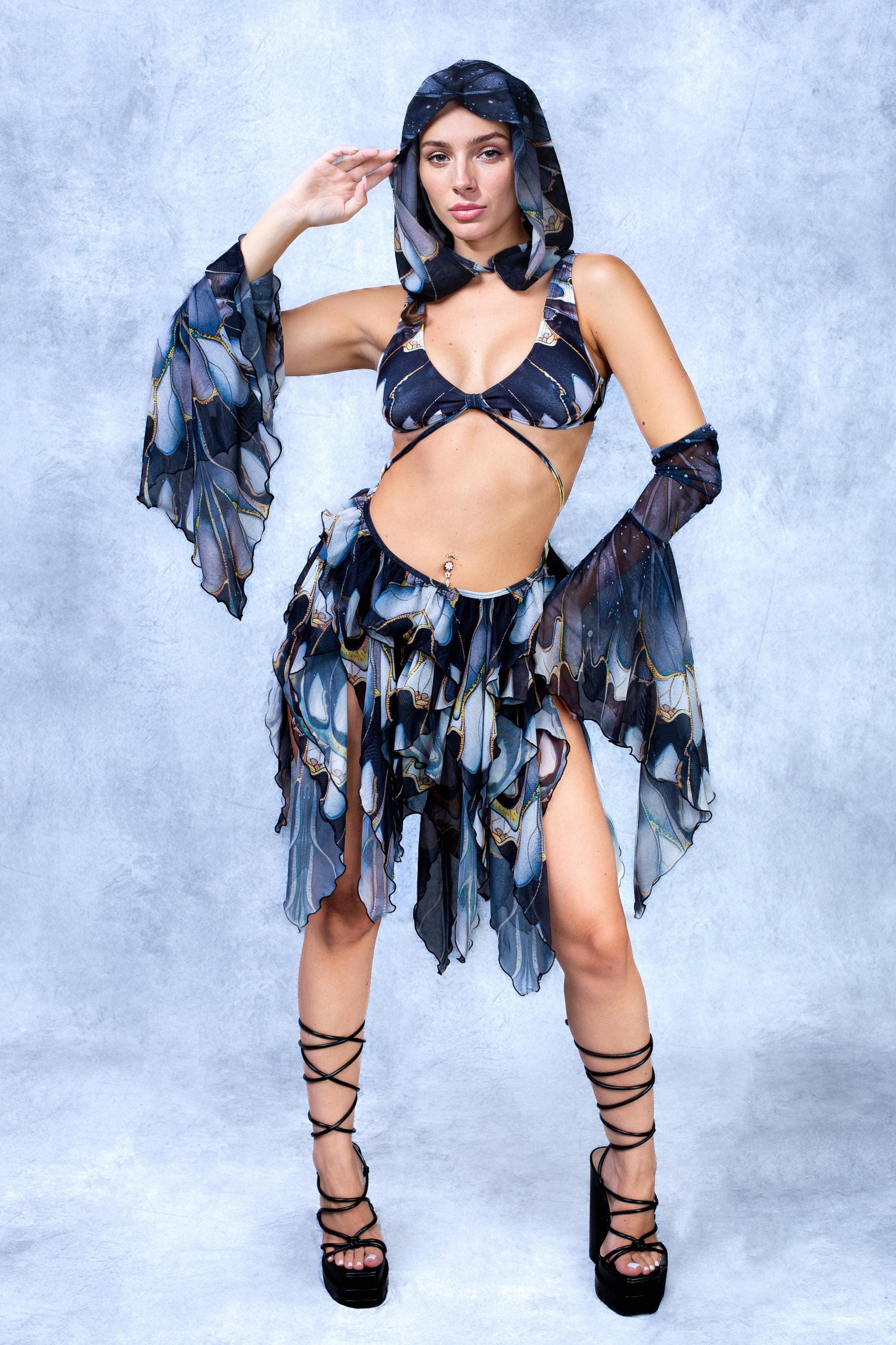 Dream of Darkness Pixie Dress 2