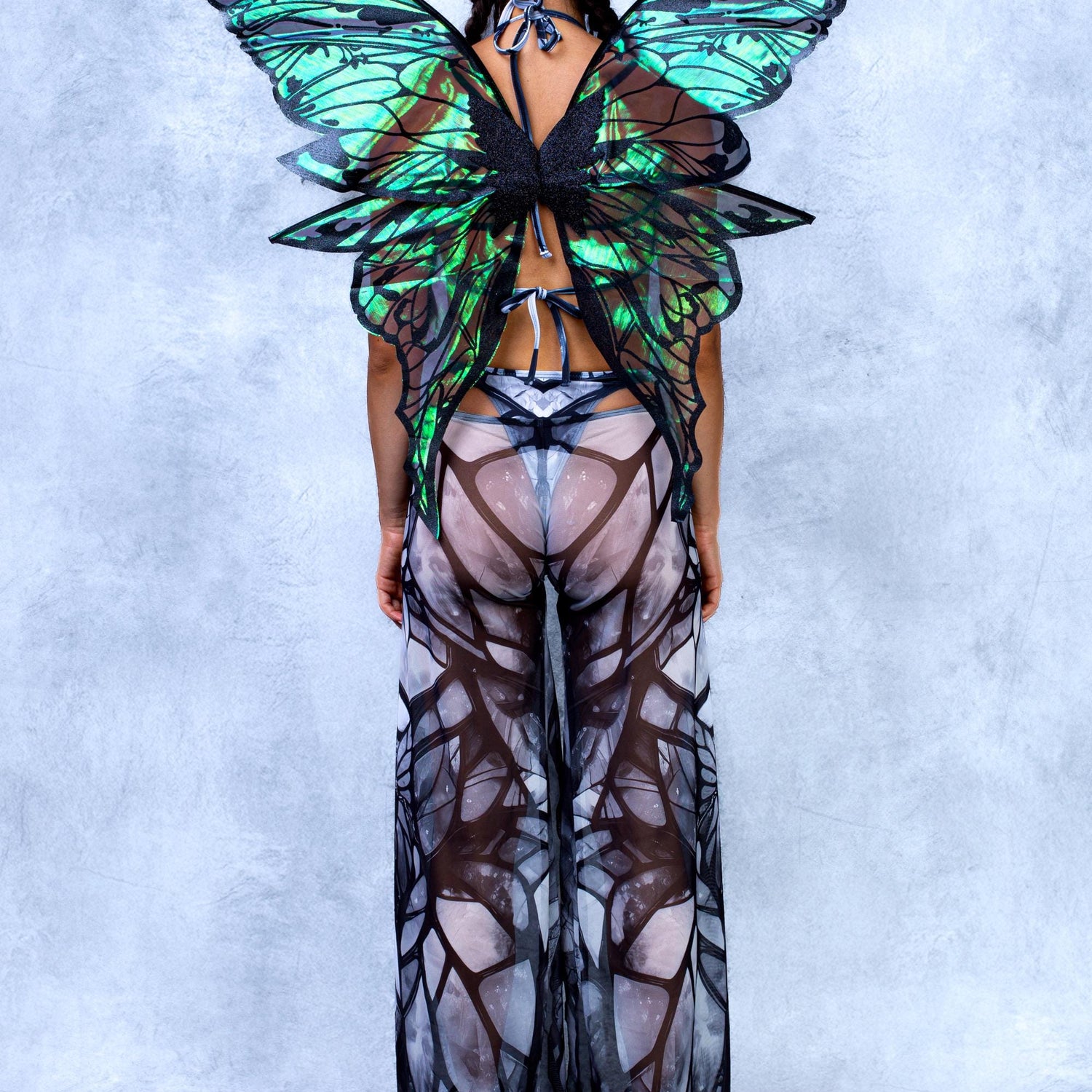 Rosette Dark Halter Bodysuit Performance