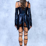 Dark Polychrome Pixie Dress