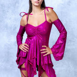Luxe Rose Pixie Dress
