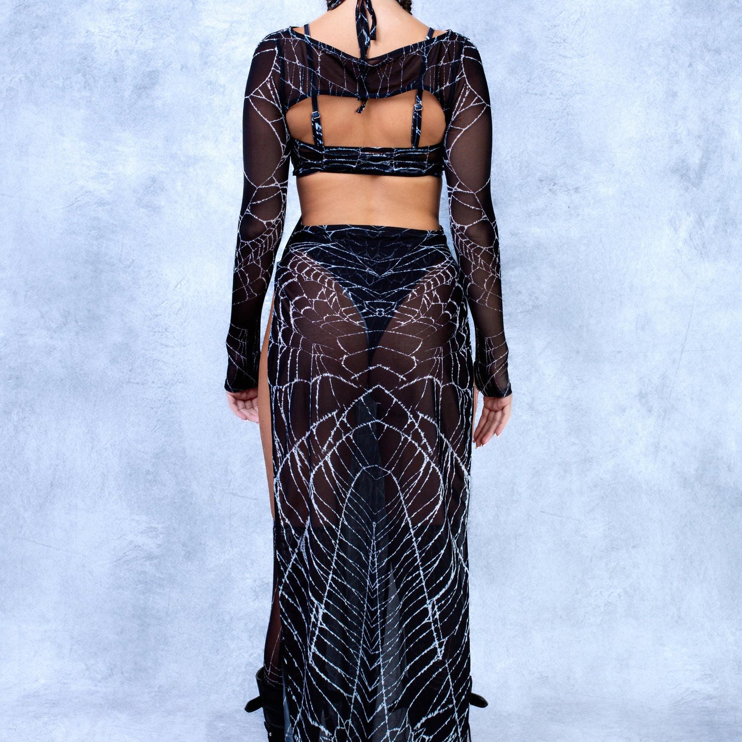 Weave You In High Waist Bikini Lycra