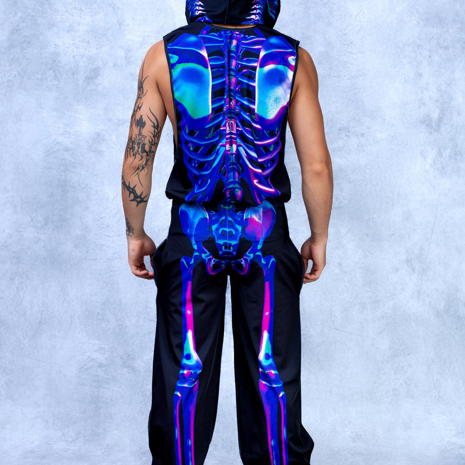 Shifty Skeleton Male Muscle Top Performance