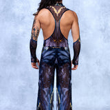 Dream of Darkness Mesh Male Split Pants