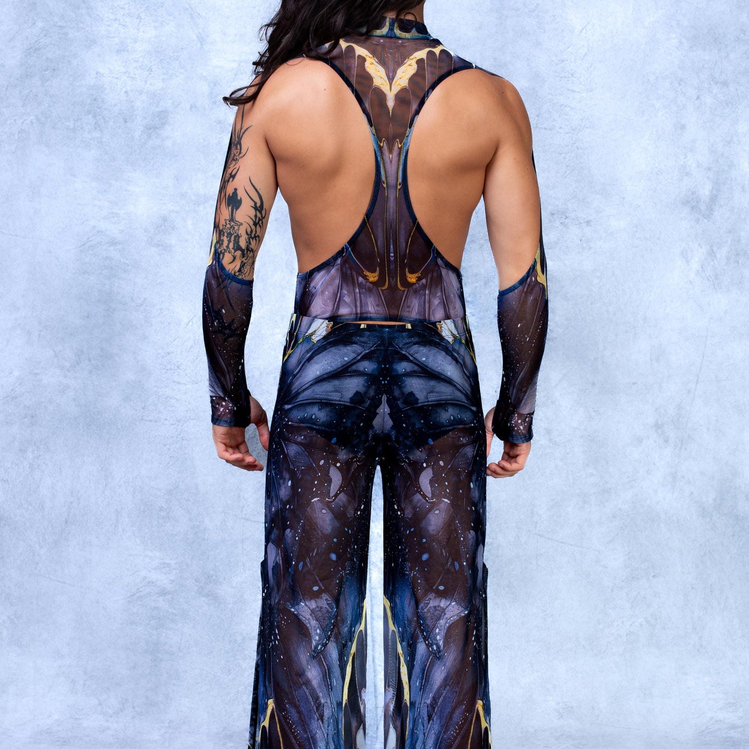 Dream of Darkness Male Cutout Top Set Performance