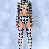 Checkmate Buckle Mesh Chaps